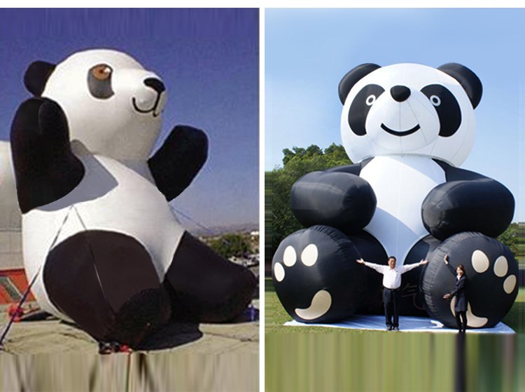 赫章充气熊猫展示